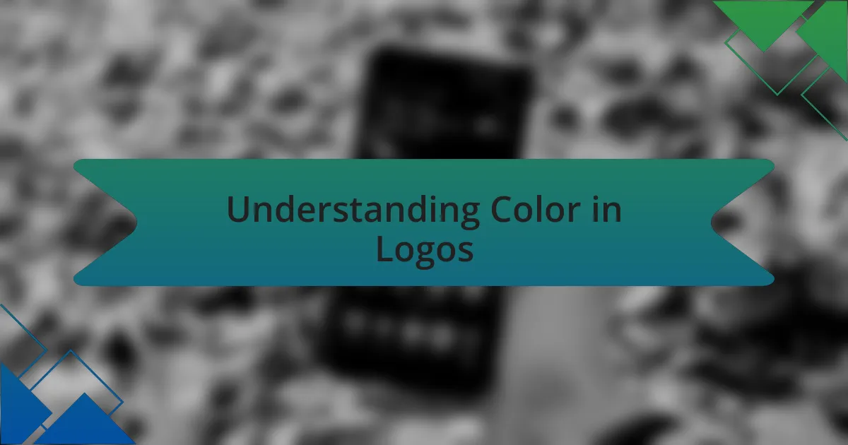Understanding Color in Logos